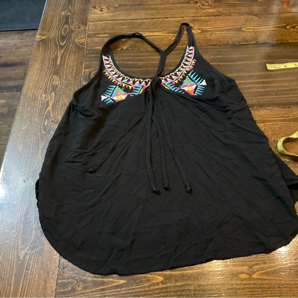 Black Embroidered Women's Top - Picture 8 of 8